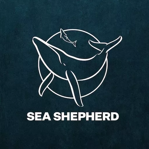 The logo for sea shepherd.