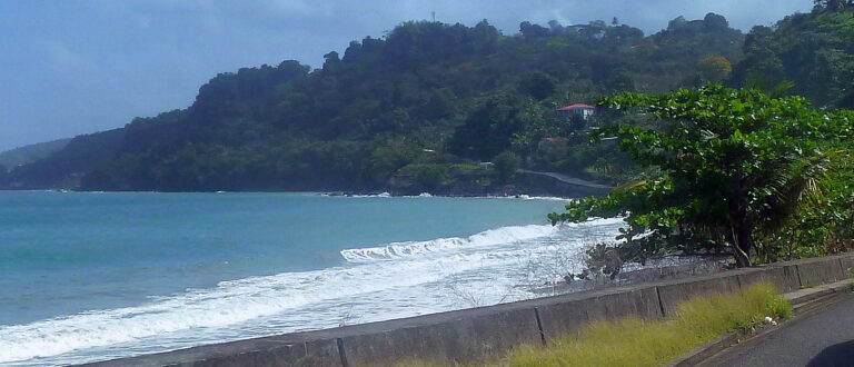 Grenada Karibik   Westkuste von Granada Nahe Grand Mal und Molinere   panoramio 768x330