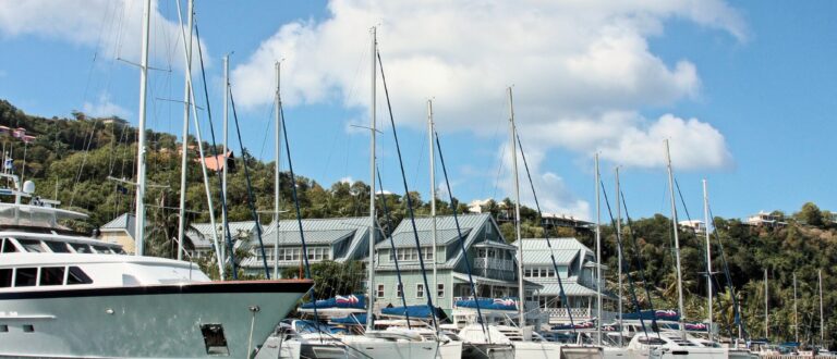 Sailing Yachts Marigot Bay St Lucia 768x330